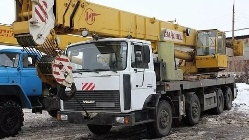 Автокран до 40 тонн Маз