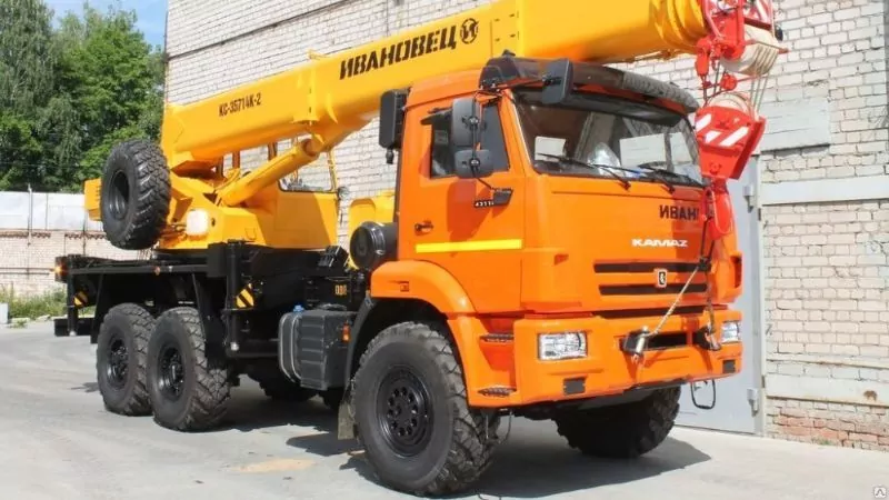 Автокран до 50 тонн Камаз