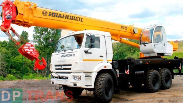 Кран Ивановец 25т/28м стрела