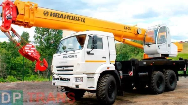 Кран Ивановец 25т/28м стрела
