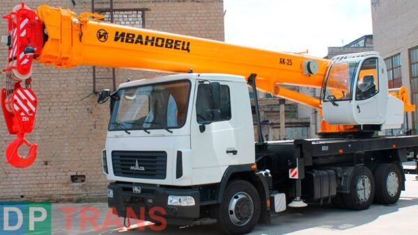 Автокран до 25 тонн Камаз