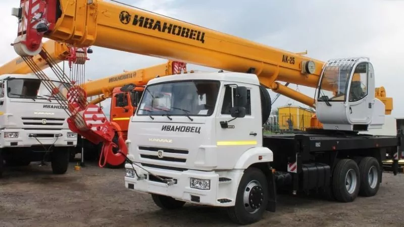 Кран Ивановец 25т/28м стрела