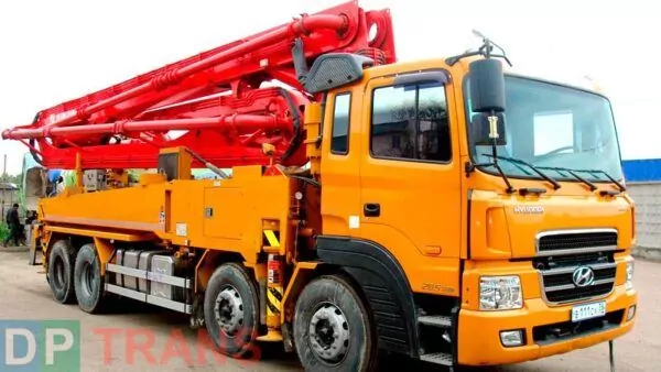 Автобетононасос Hyundai 37м