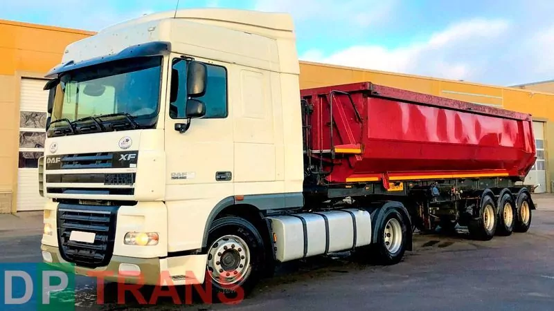 Самосвал полуприцеп DAF CF 40 тонн