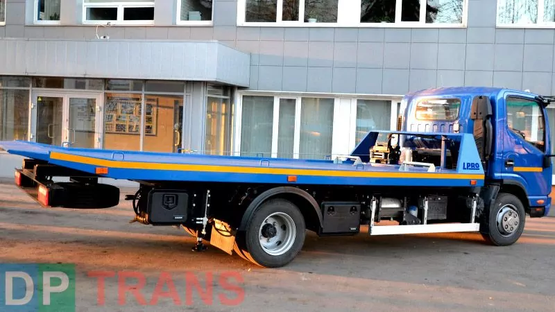 Эвакуатор со сдвижной платформой