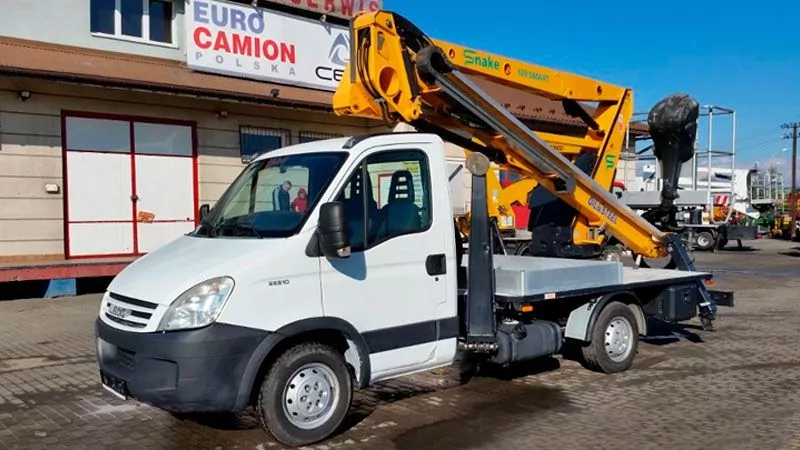 Аренда автовышки Iveco Daily