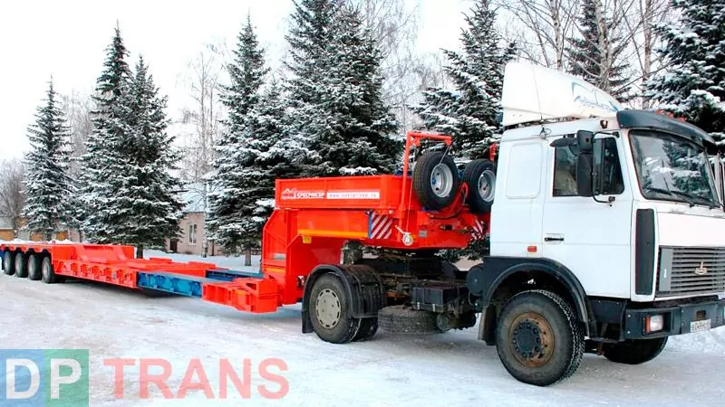 Трал 55 тонн полуприцеп