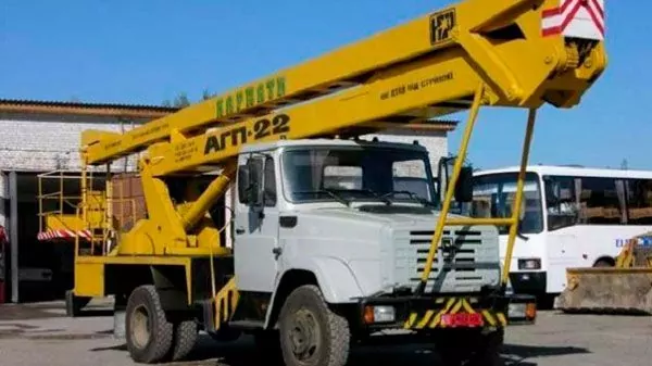 Автовышка АГП-22 локтевая