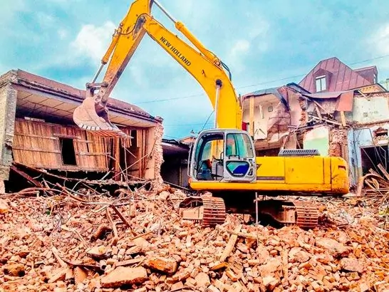 демонтаж здание киев