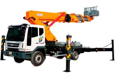 Услуги аренды спецтехники - автовышка