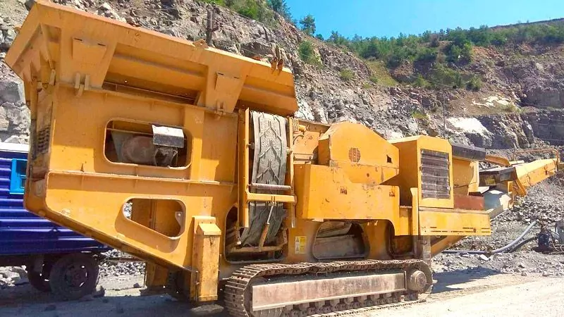 Мобільна щокова дробарка EXTEC C12+ (Sandvik QJ341)