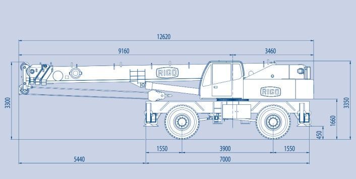 автокран риго 500 схема