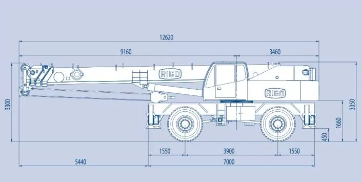автокран риго 500 схема