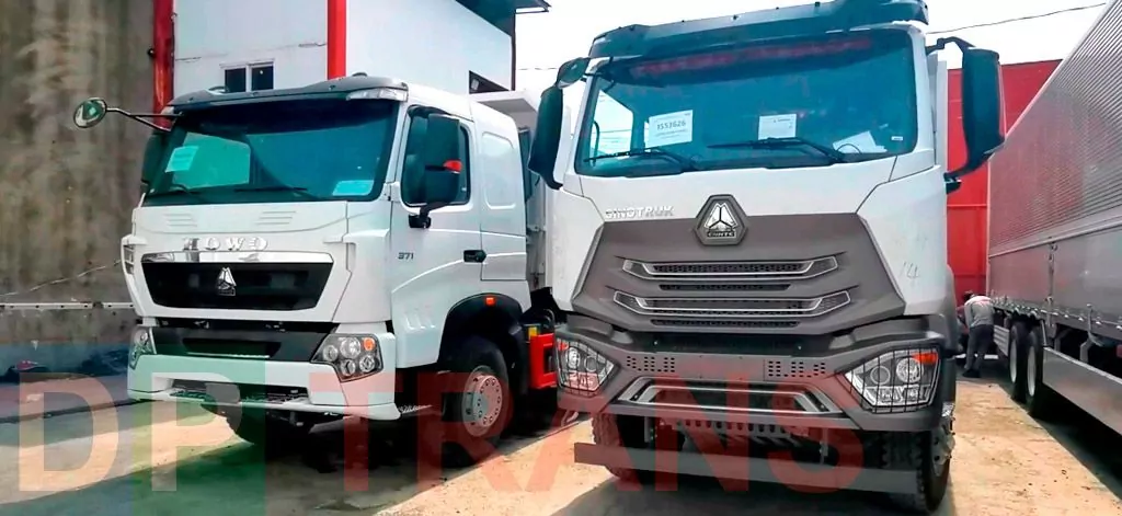 самосвалы HOWO