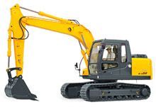 гусеничный экскаватор