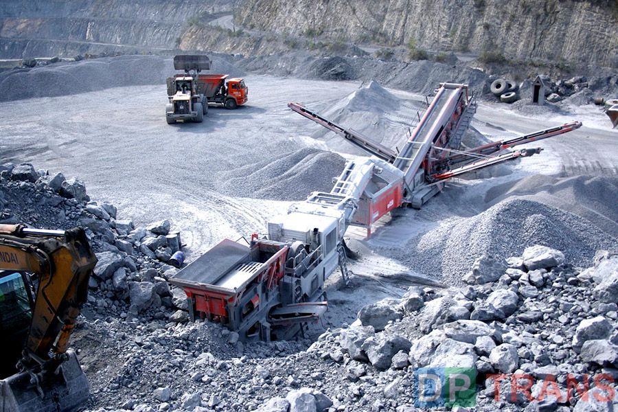 добыча щебня
