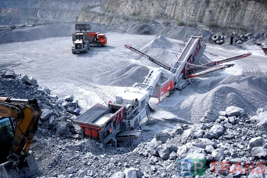 добыча щебня