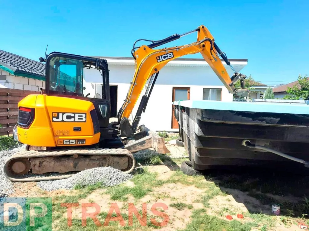 работа погрузчика JCB