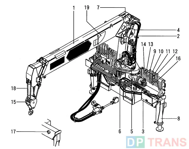 устройство кранов-манипуляторов
