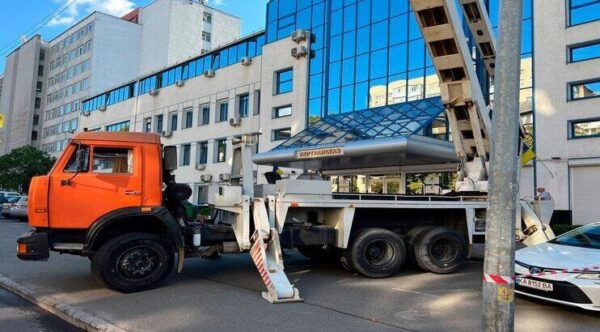 Автовышка на базе КАМАЗ 30 метров